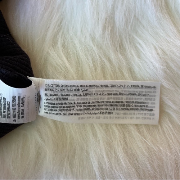 Hollister Black Ribbed Tube Top Women Small - Picture 9 of 9